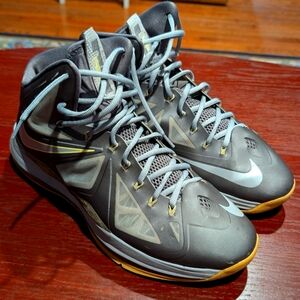 LeBron 10 'Yellow Diamond' size 14